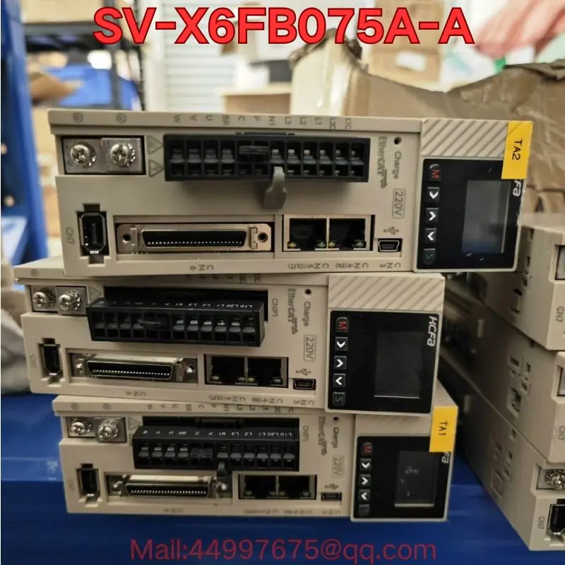 리퍼 SV-X6FB075A-A 서보 드라이브 기능 리퍼는 정상