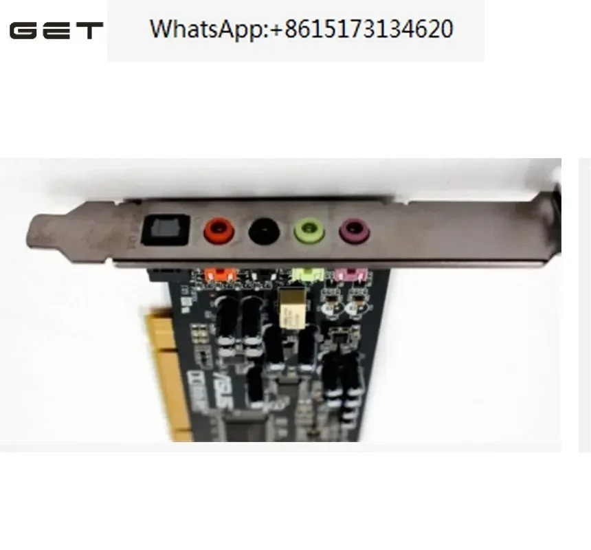 Getmycom 오리지널 Win10 XONAR DG PCI 5.1 사운드 카드 PCI-E pcie 지지대