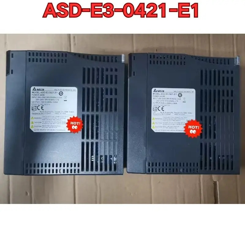 리퍼 서보 드라이브 ASD-E3-0421-E1 머신 완료