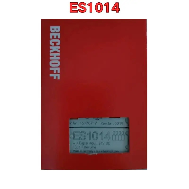 Beckhoff 모듈 ES1014 신