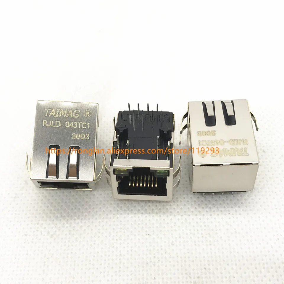 네트워크 변압기 RJLD-043TC1 TAIMAG RJ45 커넥터 interface-50pcs