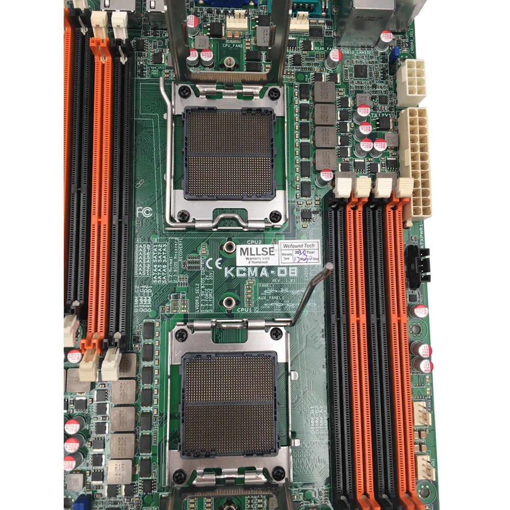 ASUS호환서버 마더보드 KCMA-D8 소켓 C324200 시리즈 CPU 리퍼 전
