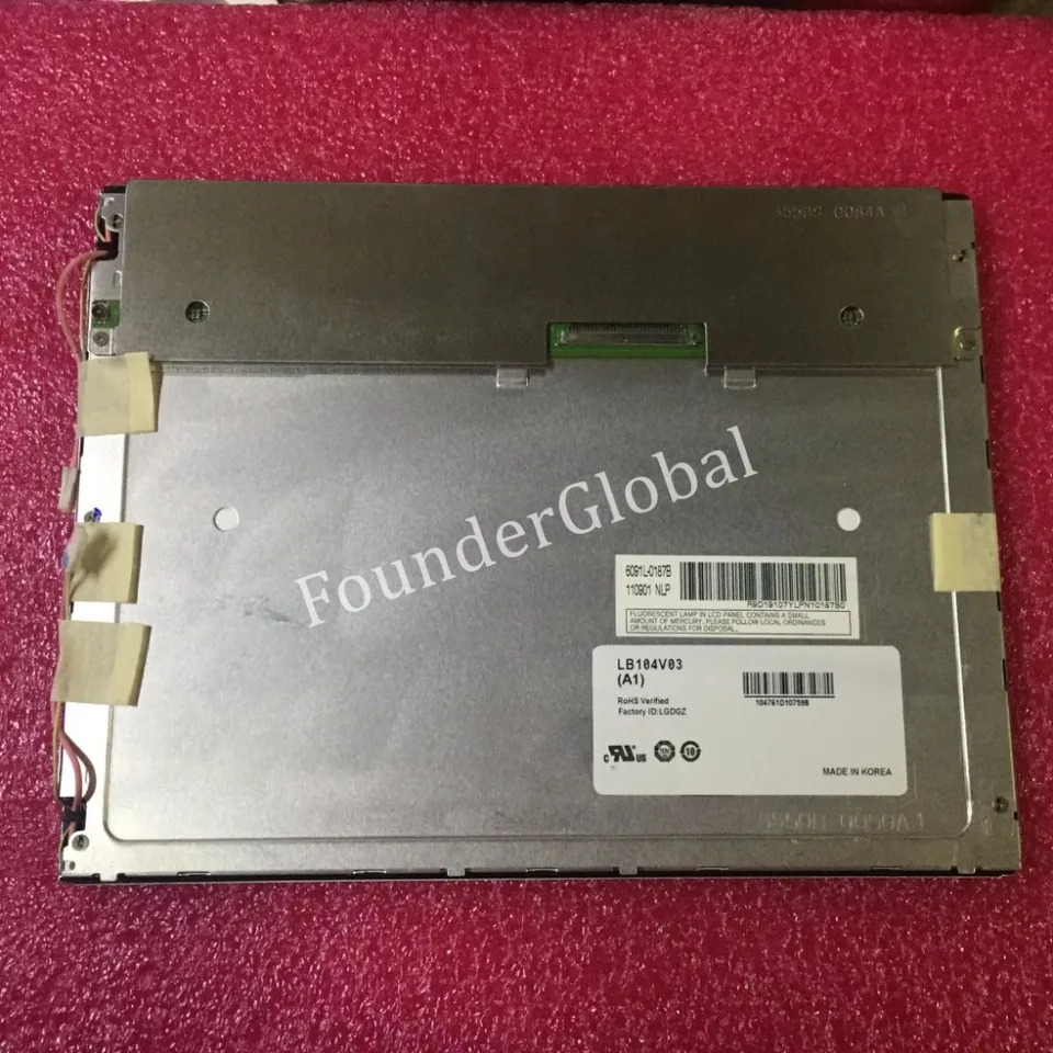 산업LCD 스크린 패널 10.4 인치 LB104V03-A1 LB104V03A1 우수품질
