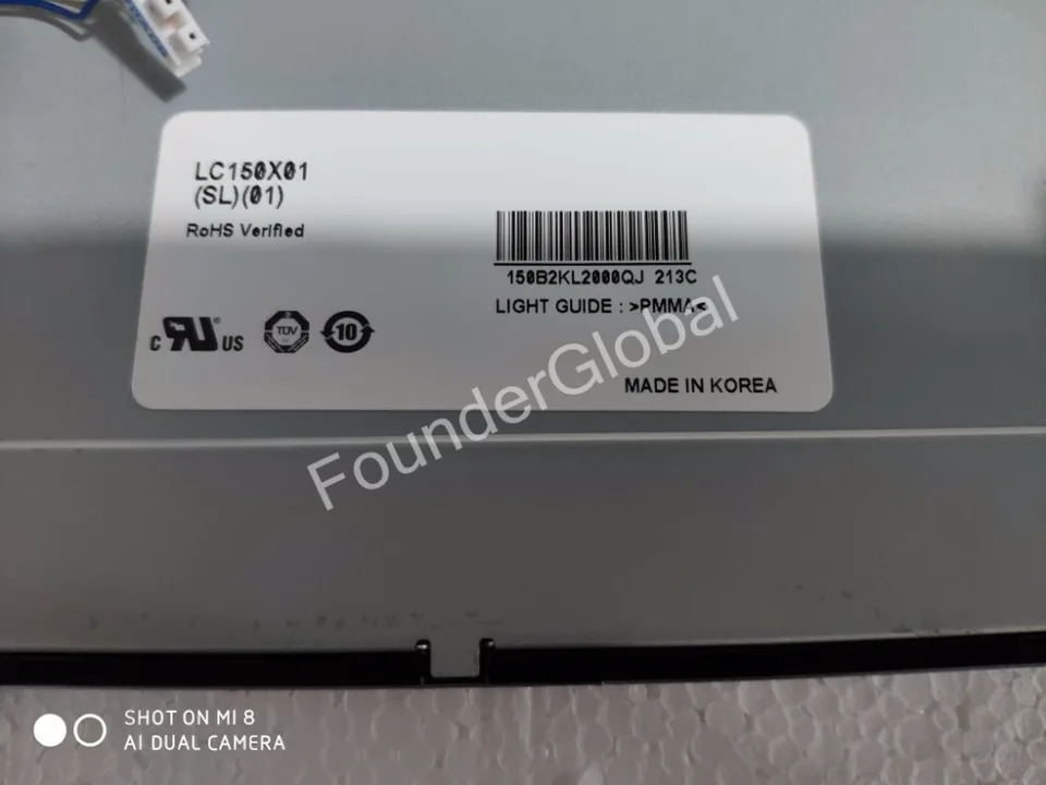 10 인치 산업lcd 화면 LC150X01SL01 LC150X01-SL01
