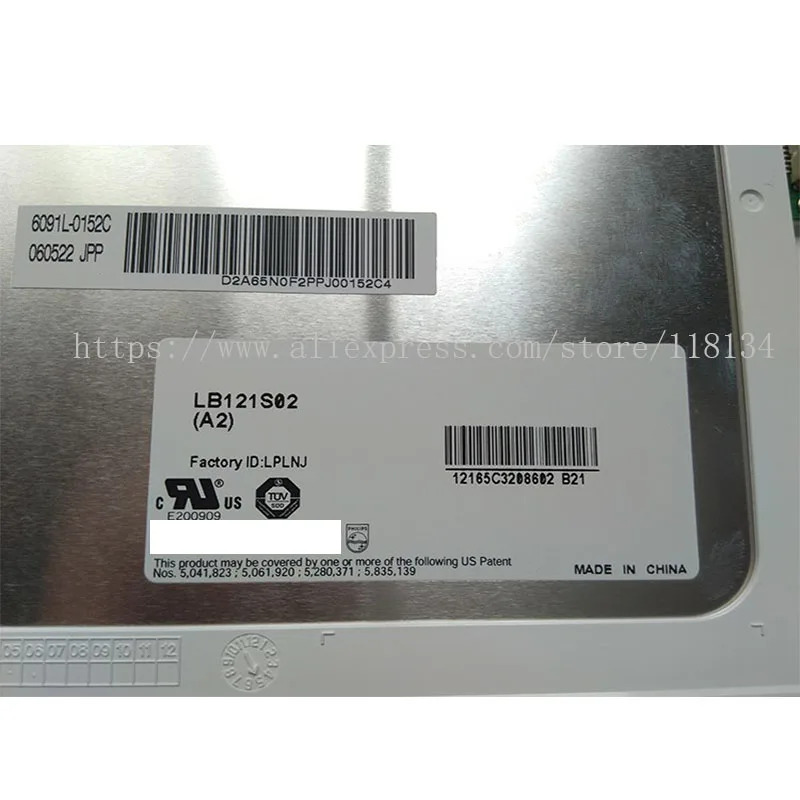 LB121S03-TD01 LB121S03-TD02 LCD 화면 디스플레이 LB121S02 A2 LB121S02-A2 LB121S01A2