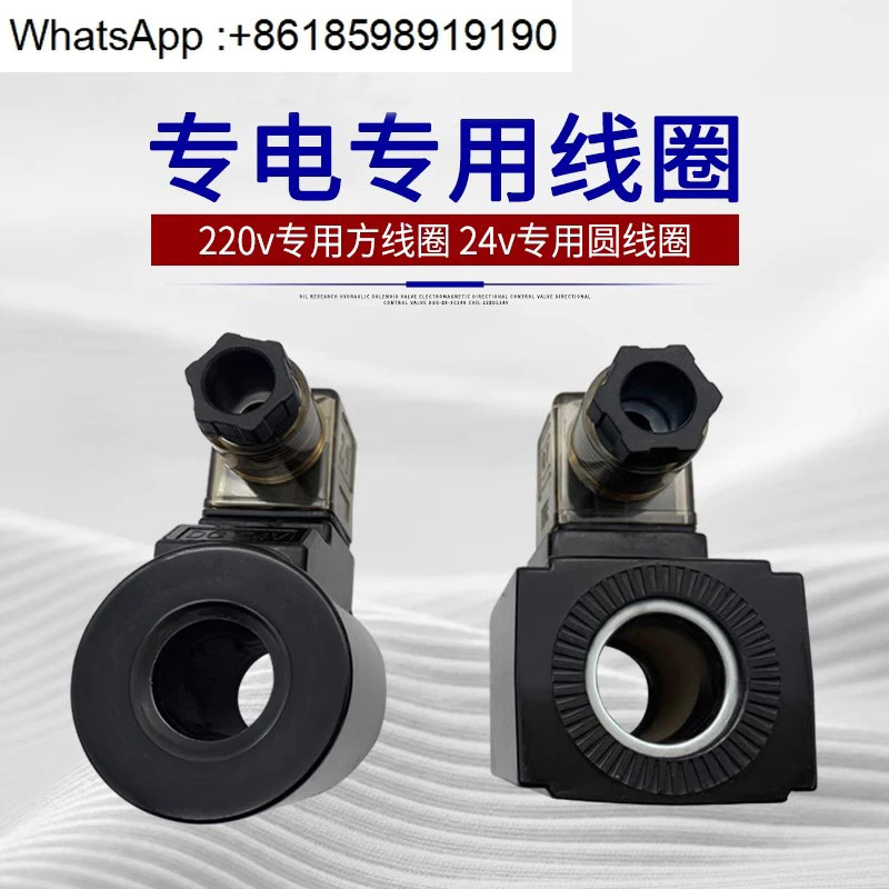 유압 솔레노이드 밸브 반전 제어 DSG-02-2B2-A220V-DL2B3B 2B2L-DC24-LW