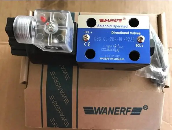 WANERF 솔레노이드 작동식 방향 밸브 DSG-02-2B2-DL-R220 DSG-02-2B2-DL LW-D24 DSG-02-2B3 2B8 2B2B 2B3B 2B60B-DL R1