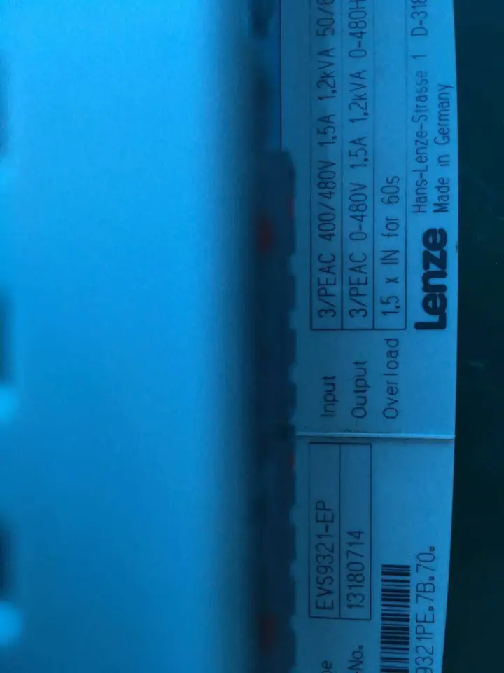 리퍼 렌즈 서보 인버터 EVS9321-EP상태