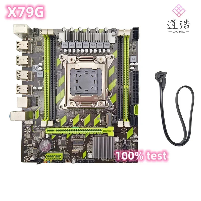 X79G 마더보드 M.2 LGA 2011 DDR3 X79 메인보드완전 작동 리퍼