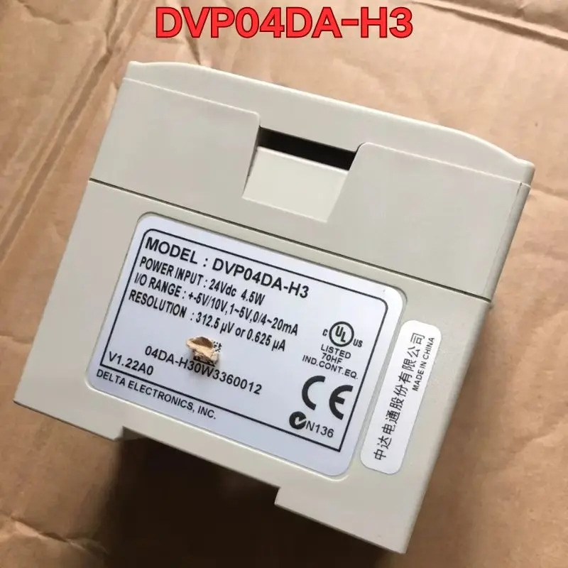 리퍼 PLC 모듈 DVP04DA-H3 기능 정상