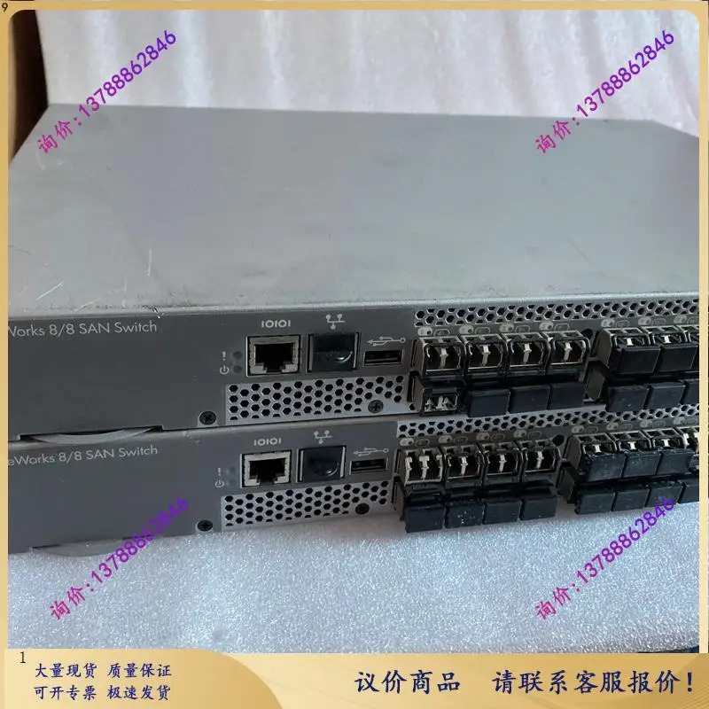 AM866A 8/8 SAN 스위치 섬유 저장 기계 8G 16 포트 활성화