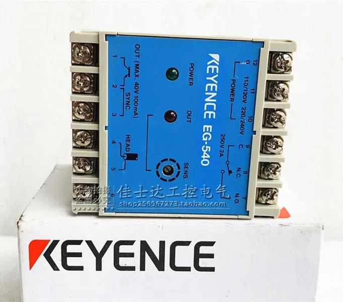EG-540 오리지널 KEYENCE 컨트롤러 포지셔닝 센서 포장