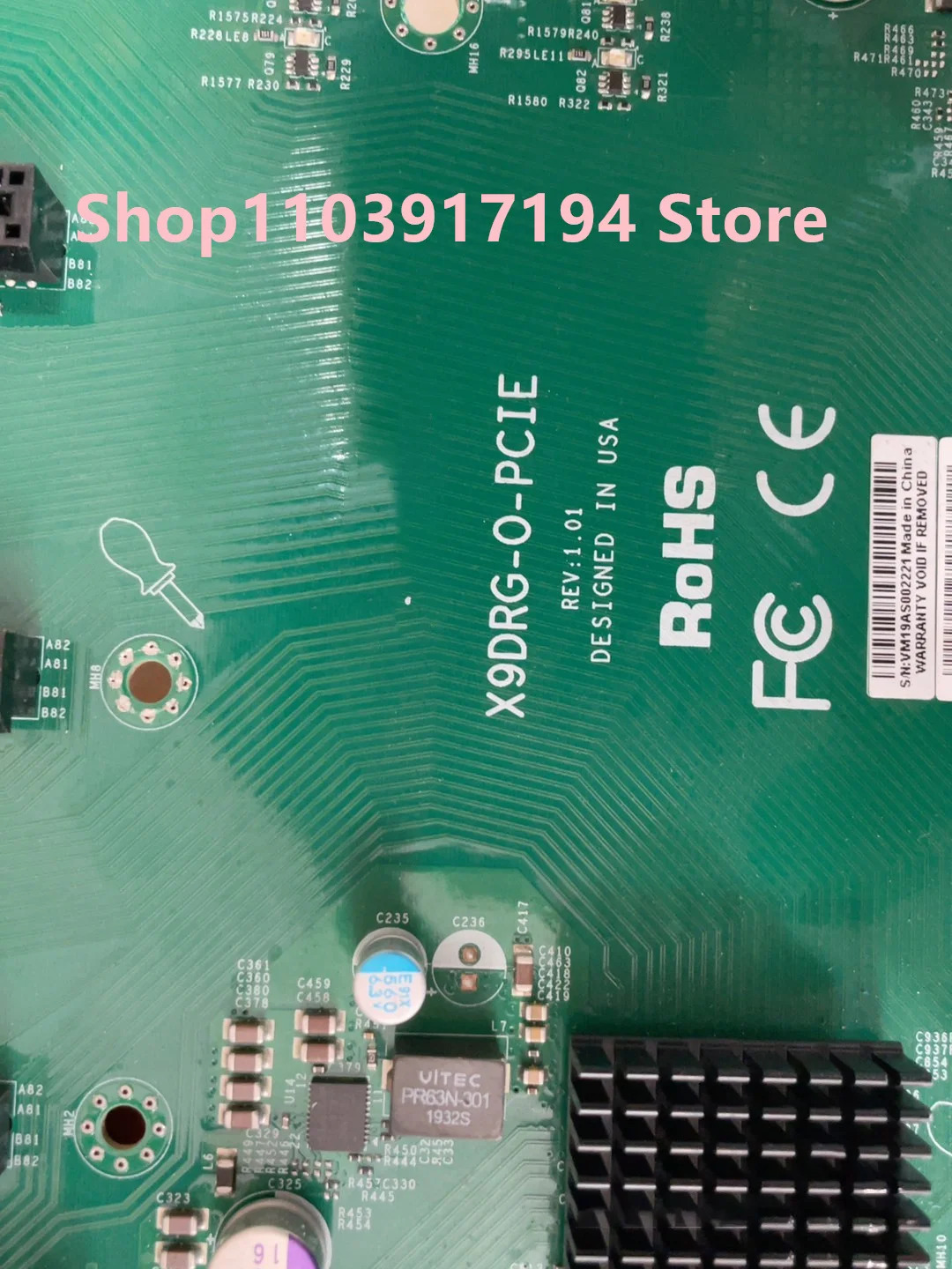 슈퍼 X9DRG-O-PCIE 4028/4029 서버pcie 확장보드