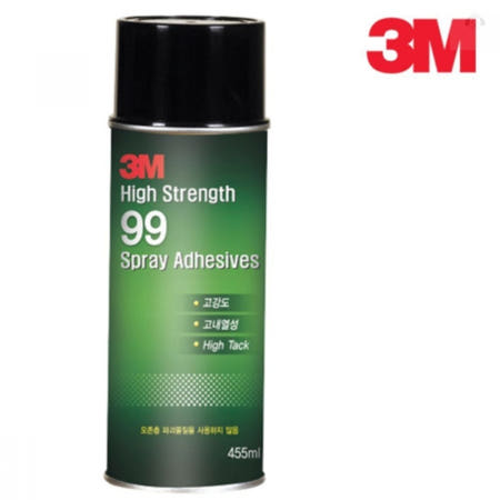 3M 정그리공구 3M 99 접착 스프레이 초강력 3M접착제 목공용접착제 공업용본드