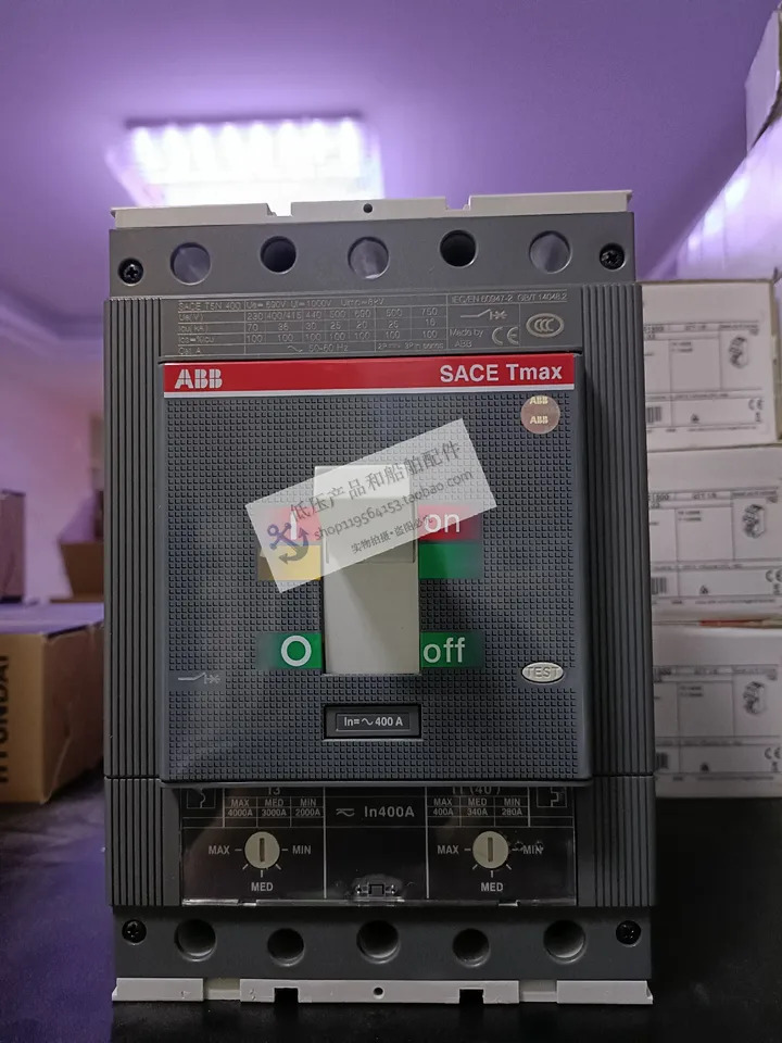 오리지널 ABB 몰드 케이스 회로차단기 T5N400 TMA320/1600-3200 FF 3P 10061981 신