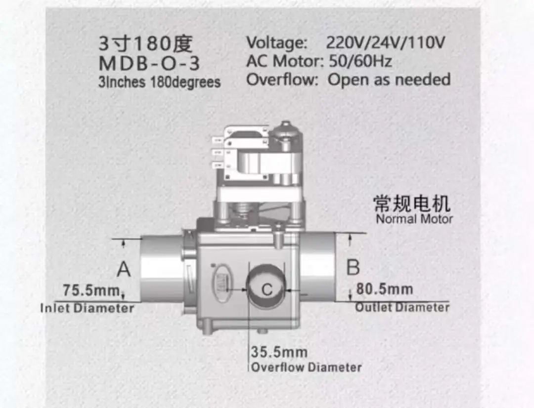 3인치 180도MDB-O-3