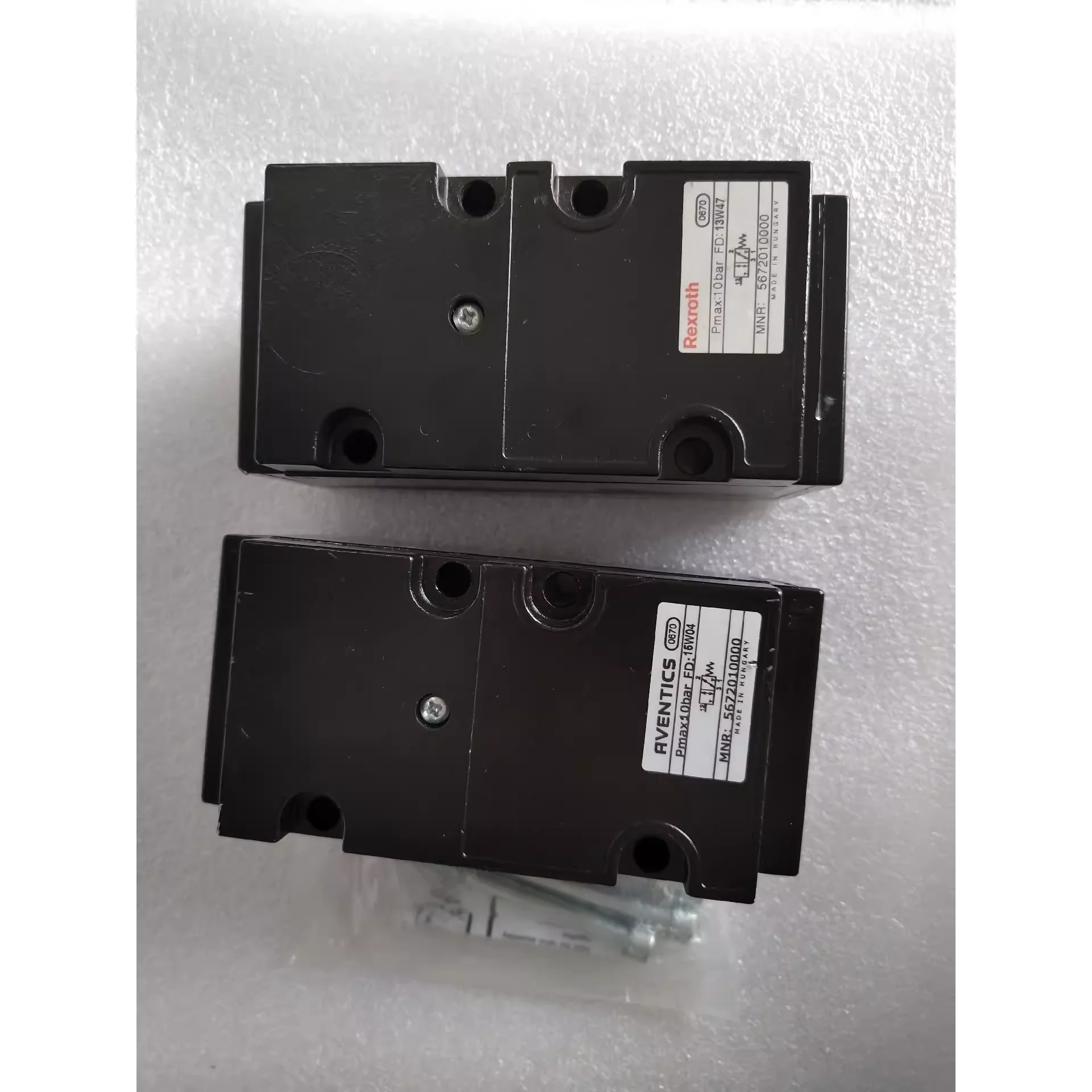 ENTICS 해양 엔진 리모컨 공압 밸브 Rexroth 5672010000