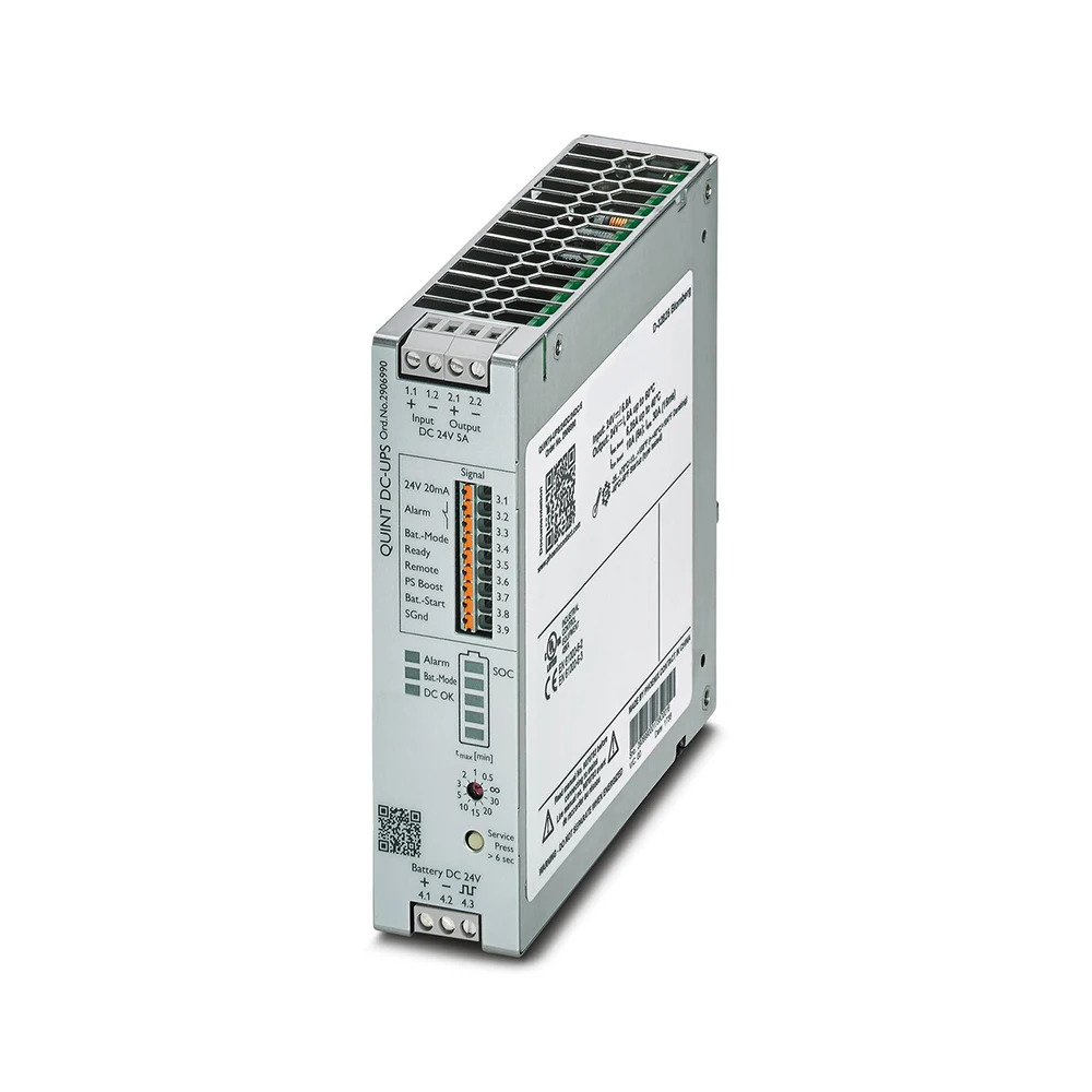 피닉스기능 2906990 QUINT4-UPS/24DC/24DC/5 QUINT DC-UPS 24VDC/5A 무정전 전원공급장치