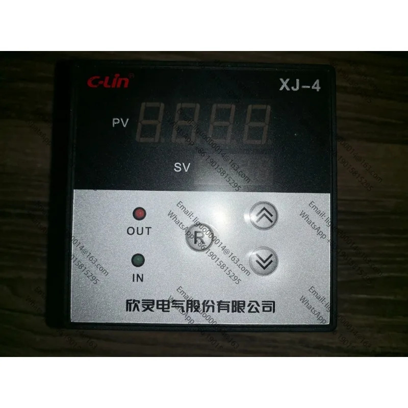 c-lin 전기 카운터 XJ-4 LED 디스플레이 계산 릴레이 AC220V 검정색