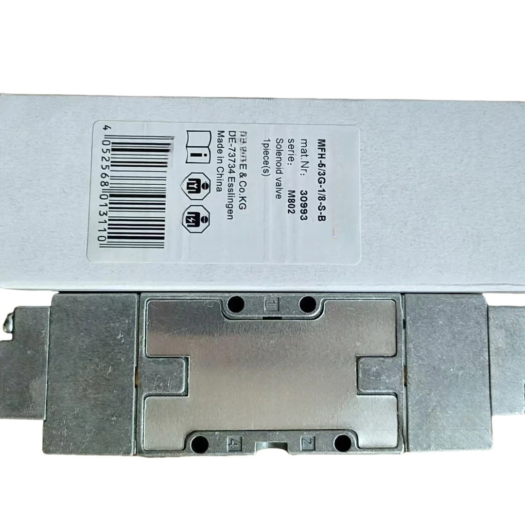 솔레노이드 밸브 MFH-5/3G-1/4-S-B 31001 MFH-5/3G-1/8-B 30484 MFH-5/3G-1/8-B-EX 535936 MFH-5/3G-1/8-S-B 3099