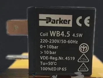 미국 솔레노이드 밸브 코일 WB4.5 4.5KW 220V