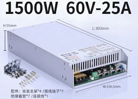 1500W PFC 전원 스위칭 전원공급장치 전압 전류 조절 12V 24V 36V 48V 60V 80V 150V 30A 40A 20A CC CV