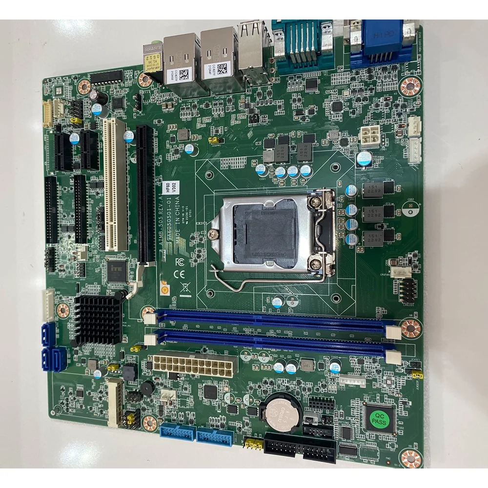 Advantech 산업제어 마더보드AIMB-505 AIMB-505G2-00A1E 듀얼 이더넷 포트 지지대 6 7 CPU직렬