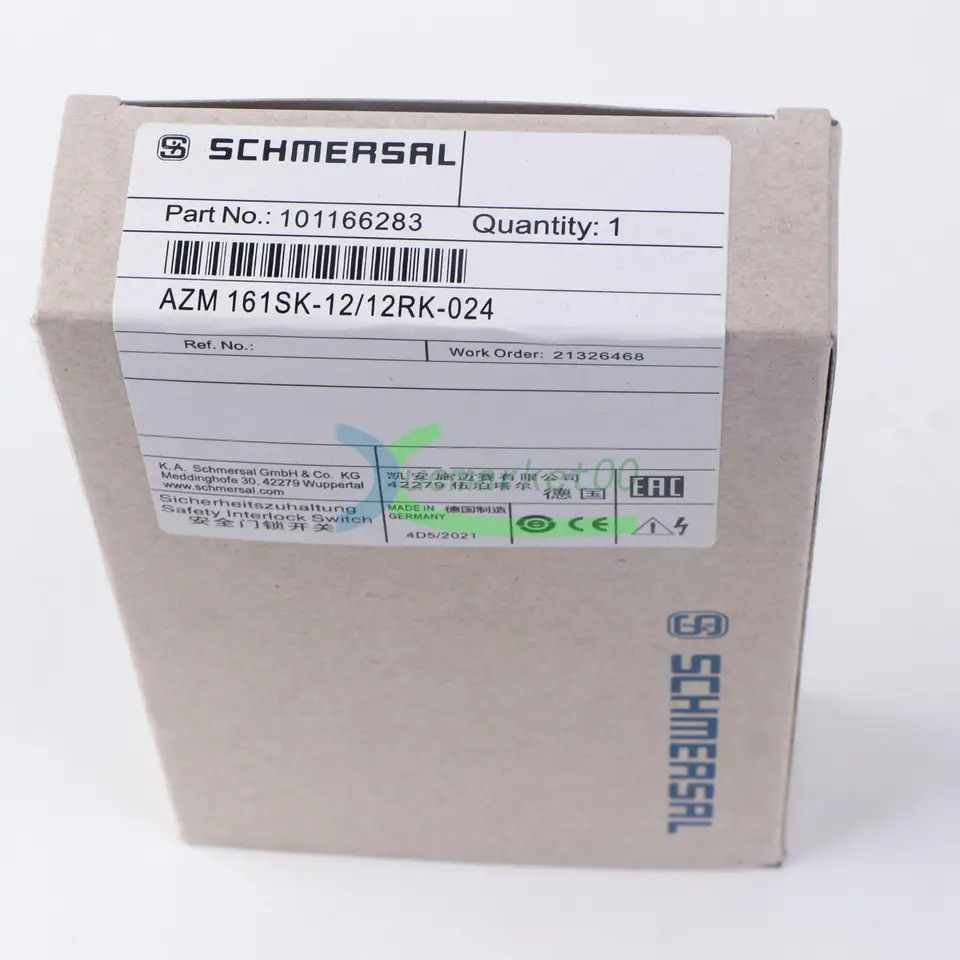 Schmersal AZM 161SK-12 12RK-024 101164207 솔레노이드 연동 장치신