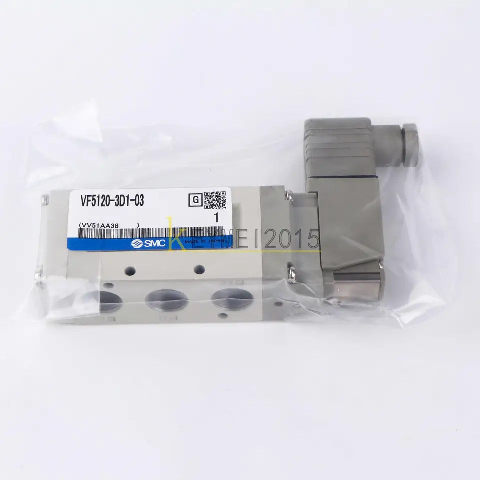 SMC 5/2 공압 솔레노이드 밸브 VF5120-3D1-03 VF51203D103 VF5000 시리즈