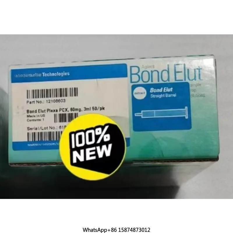 Agilent 12108603 Bond Elut Plexa PCX 고체 상 추출 컬럼 60mg/l 50 /PK 1 PK