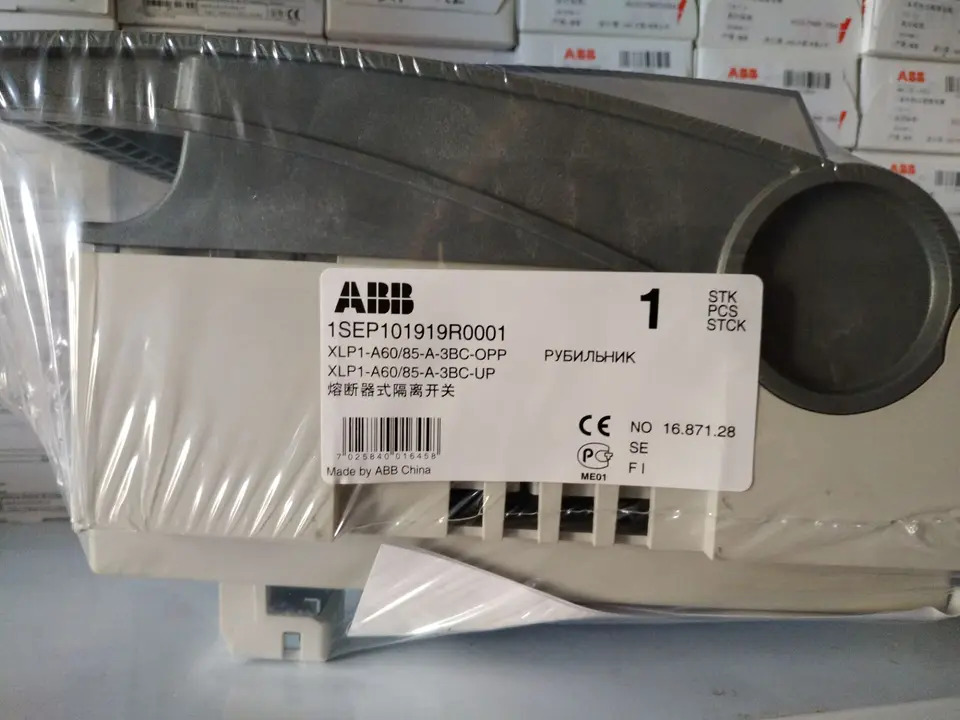 ABB 퓨즈 타입 단로기 XLP 1-A60/85-3BC-A 신