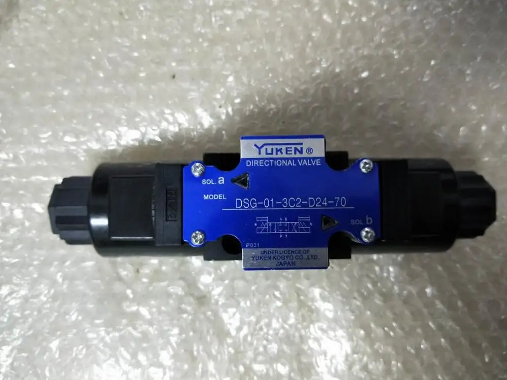 유켄 방향 밸브 DSG-01-3C4-D24-70 일본 DSG-01-3C3-D24-70 DSG-01-3C2-D24-70 DSG-01-3C5 3C6 2D2 3C60-D24-70