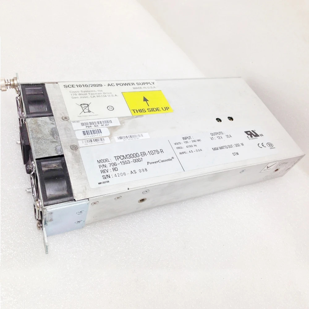 TPCM3000-ER-1079-R 시스코 산업장비전원공급장치 PWR-SCE-AC/DC SCE1010/