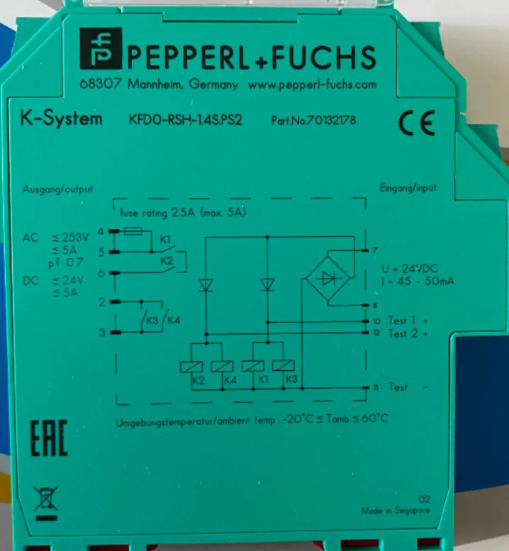 P F 센서 KFD0-RSH-1.4S.PS2 신