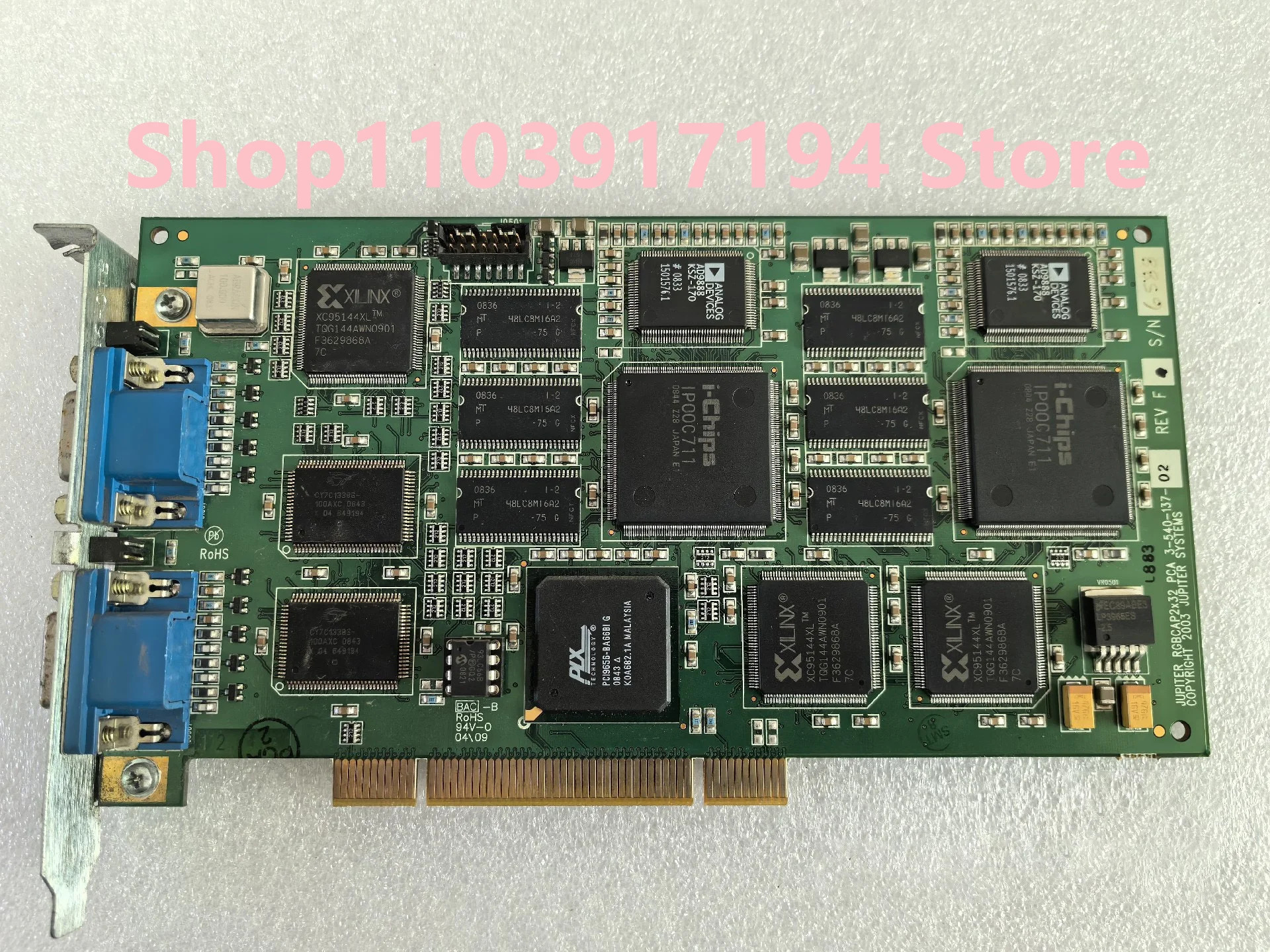 주피터 RGBCAP2X32 PCA 40-1 PCB 5-540-137-00 REV F