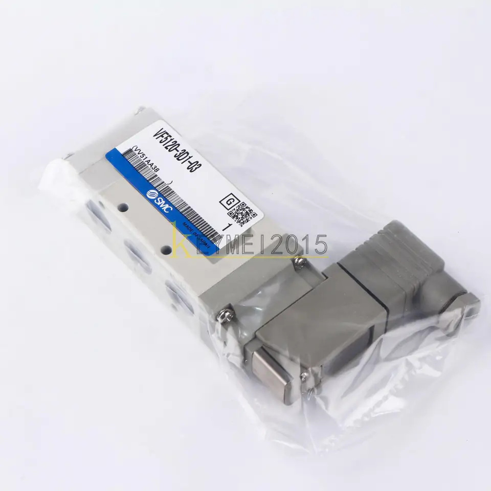 SMC 5/2 공압 솔레노이드 밸브 VF5120-3D1-03 VF51203D103 VF5000 시리즈