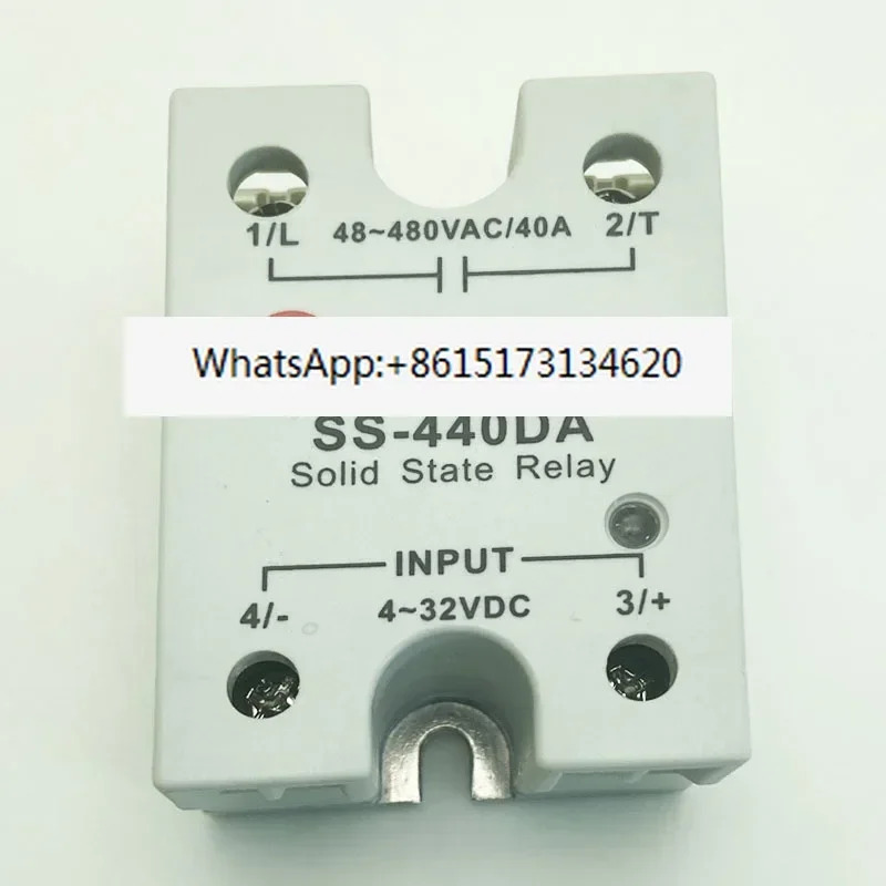 단상 솔리드 스테이트 릴레이 SS-440DA SCR 모듈 40A 440V