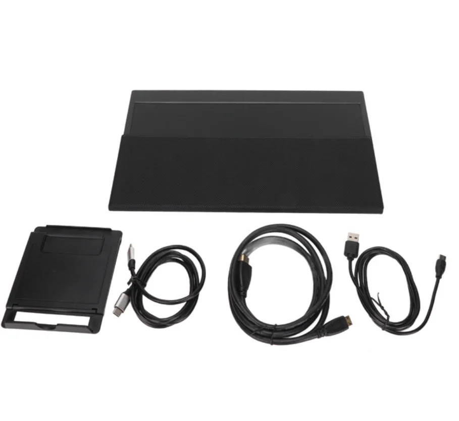 휴대모니터 HDMI C 타입 확장 화면 디스플레이 X-박스 스위치 휴대폰 노트북 PS5 4 4K 3200x1800 13.3 인치