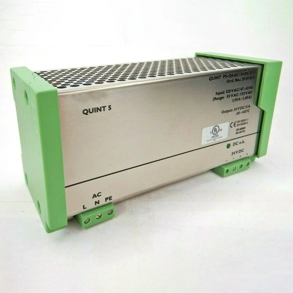퀸트 PS120AC/24DC/5/F 24V 5A 2939263 PHOENIX 전원공급장치용