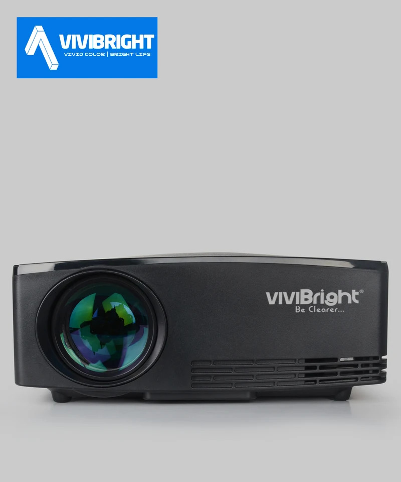 Vivibright C80UP 미니 멀티미디어 1080p 풀 hd 비디오 proyector USB VGA LED 라이트 홈 시네마 극장 키즈 lcd 프로젝터