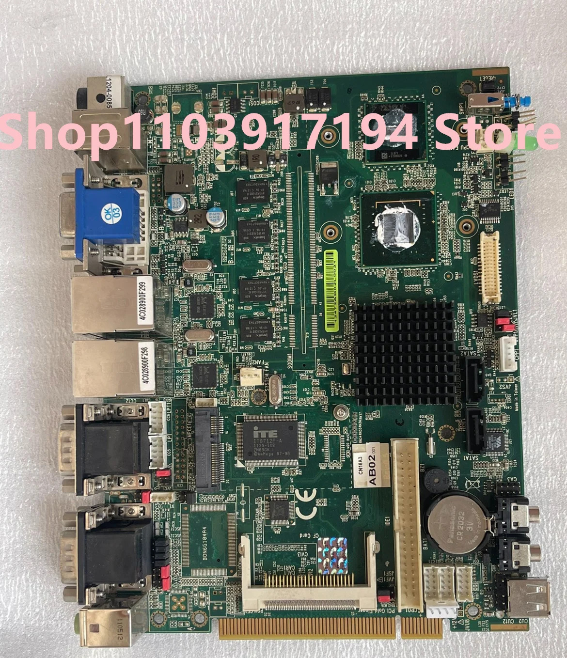 PCM-9589F TG-H16-E8 CN18A3 듀얼 네트워크 카드 산업마더보드 PCM-958