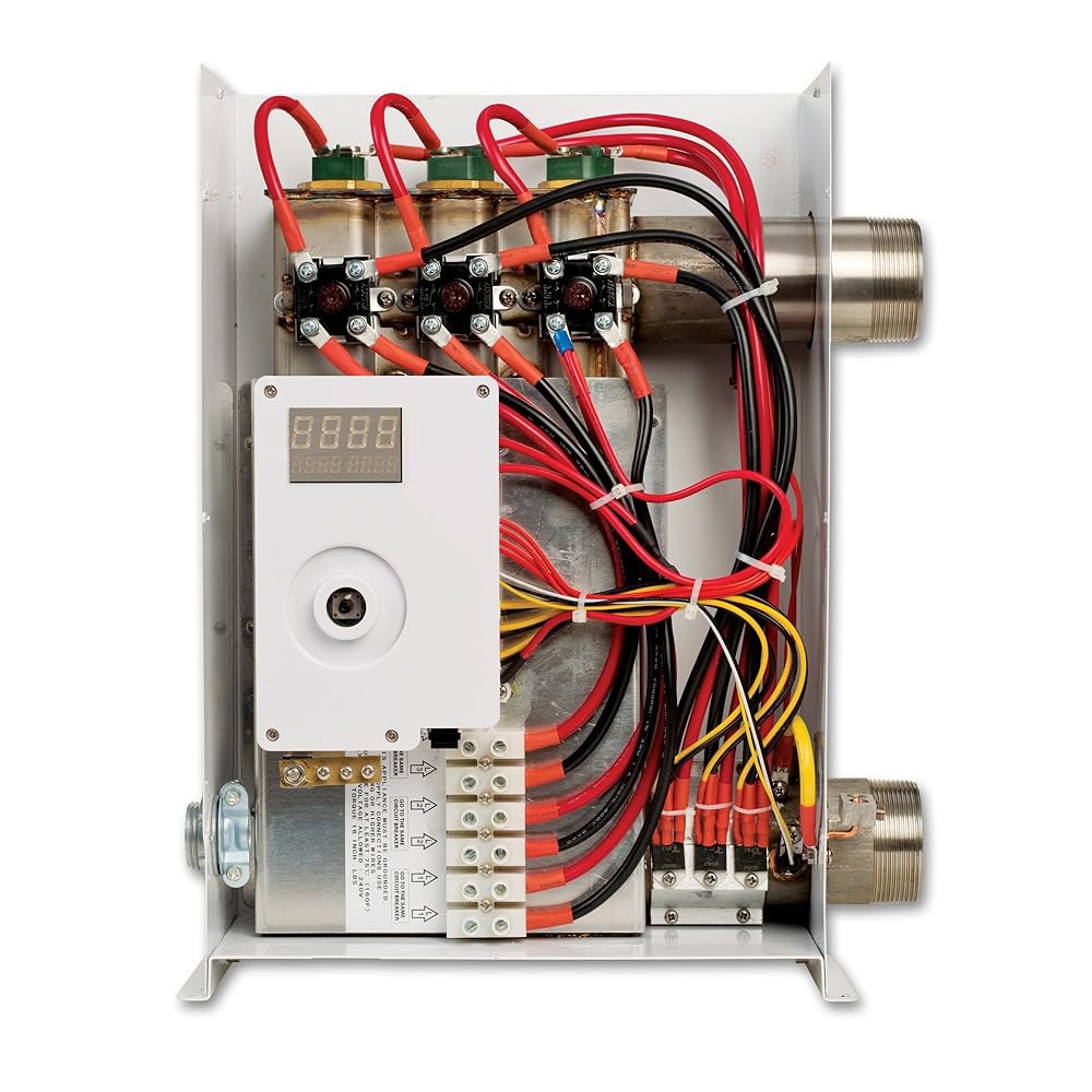 에코스마트 스마트 풀 18 전기 탱크리스 히터, 18kW, 240볼트, 75암페어(자가 변조 기술 포함) Smart POOL 18 - 상세 이미지 3