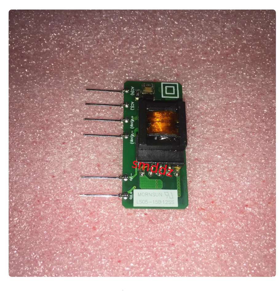 5pcs / LS05-15B12SS Jhengyang AC-DC 전원 모듈 220V 12V0.42A 원본