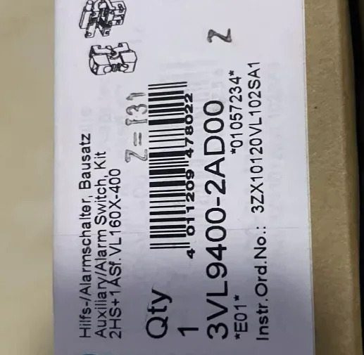 3VL9400-2AD00 3UG4625-1CW30 6ES7214-1AF40-0XB0 6ES7215-1AF40-0XB0 6ES7226-6BA32-0XB0 3VL2710-1SB33-
