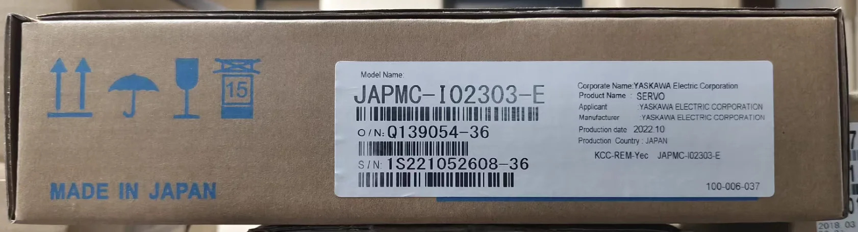 JAPMC-I02303-E 컨트롤러 모듈 JAPMC I02303 E