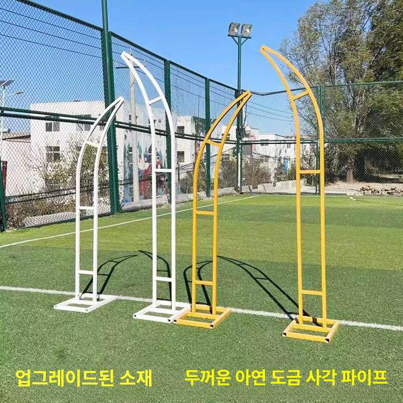 프레임 아치 장식 배경 야외 넝쿨 풍선 플라워 게이트 직선형 데코 웨딩홀 문 무대 - 상세 이미지 2
