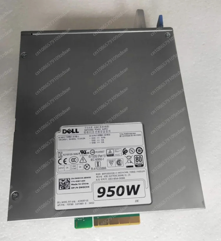 DELL T5820 T7820 T7920 950W 워크스테이션 전원공급장치 H950EF-00 D950EF-00 AC950EF-00 CXV28 WGCH4