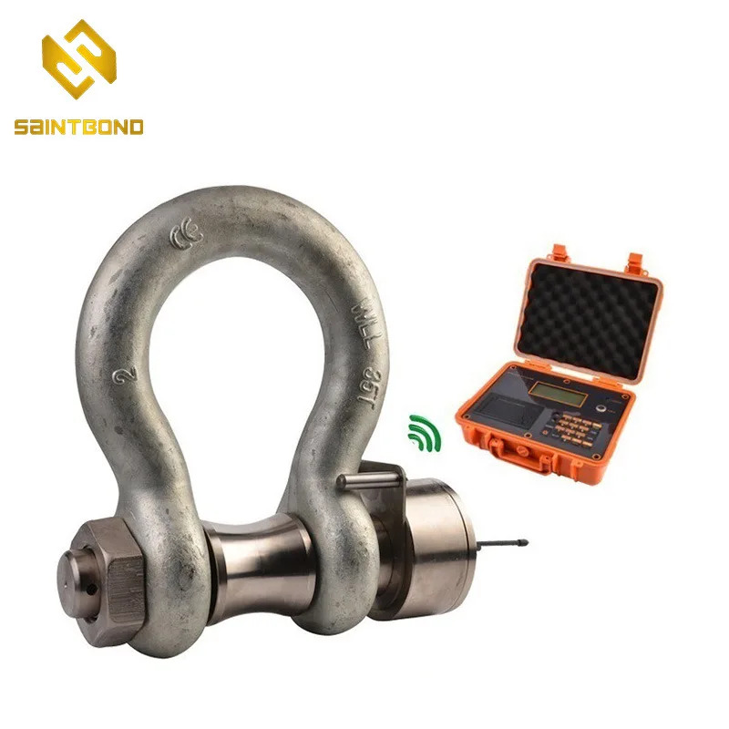 Shackle-type wireless tension sensor Digital weighing dynamometer Marine meter