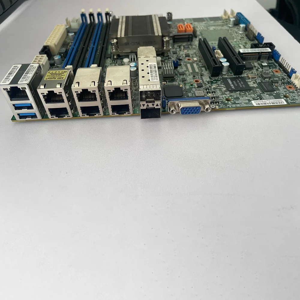 서버 마더보드 Supermicro X10DGQ X10SDV-7TP8F Xeon D-1518 4C8T NVME M.2 4 x SATA