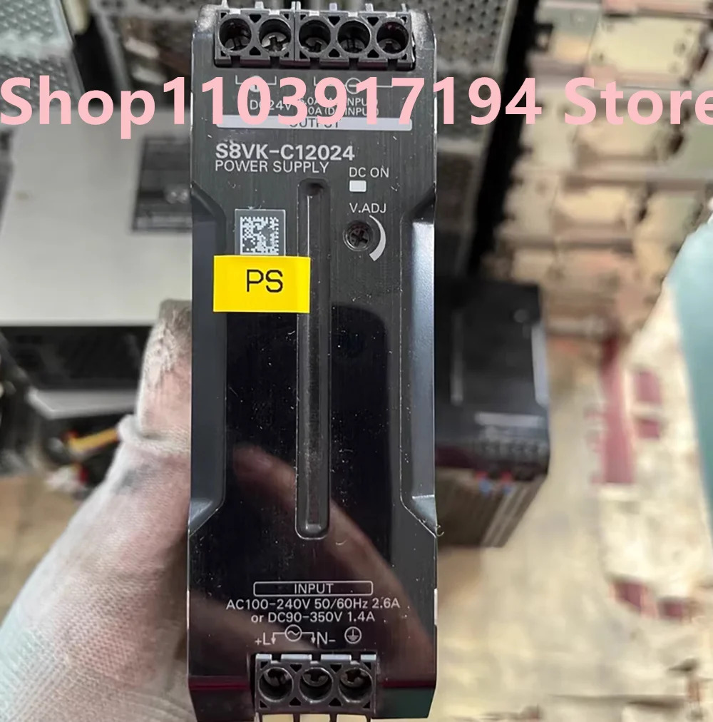 Omron S8VK-C12024 가이드 레일 전원공급장치 24V 5A 120W